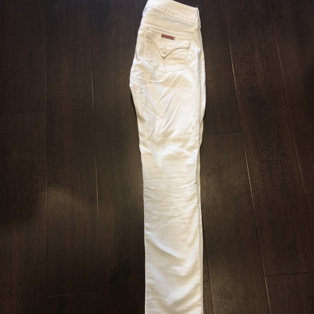 Hudson white jeans